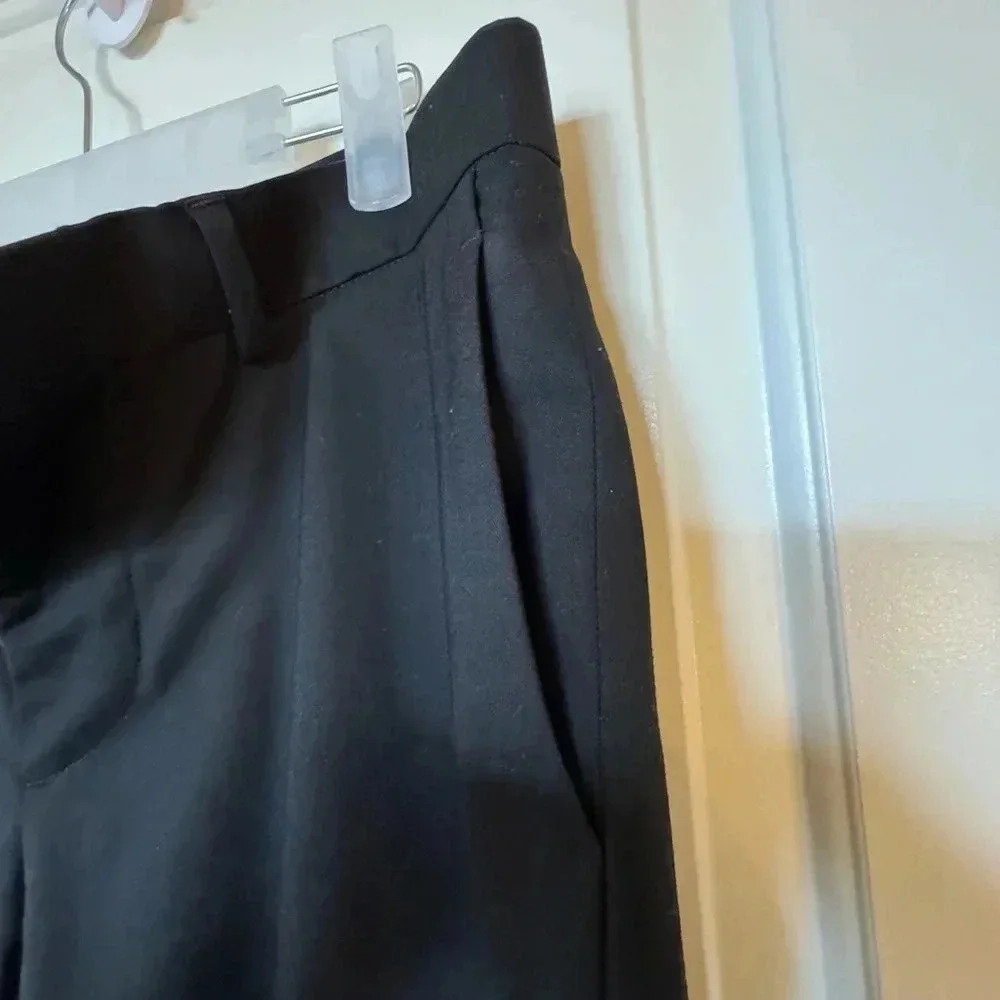 Men's Skinny Fit Black Suit Pants - Picture 5 of 11
